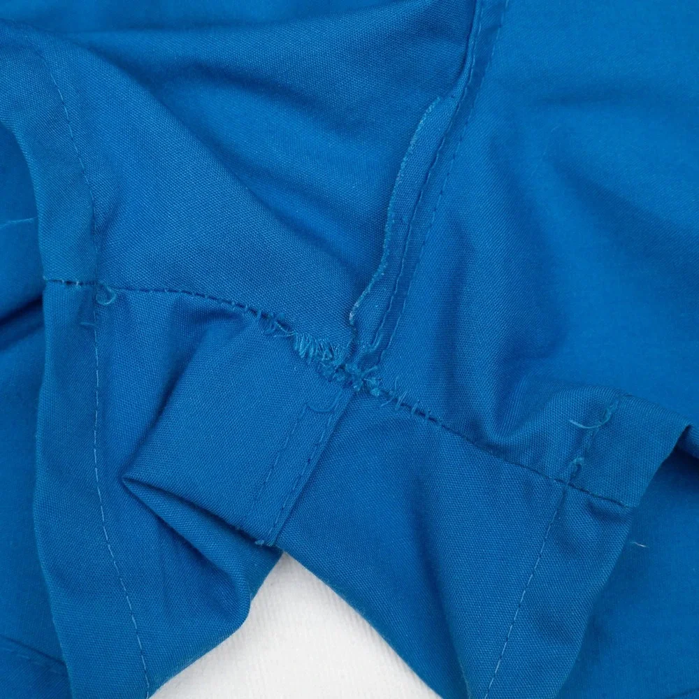 Vintage 70s Sears Kings Road Stout Swim‎ Trunk Short Lined Blue XL